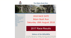 Desktop Screenshot of bilpinbushrun.com.au