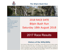 Tablet Screenshot of bilpinbushrun.com.au